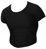 GyneSlim Reversible Single Shirt – Black