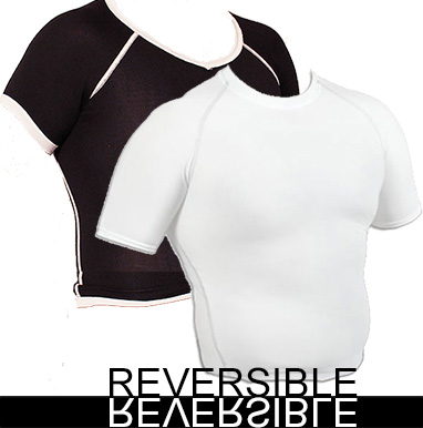 GyneSlim Reversible Single Shirt – White